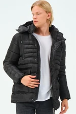 M8657 DEWBERRY MEN'S COAT-BLACK