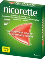 NICORETTE Invisipatch 15 mg/16 h náplast 7 ks