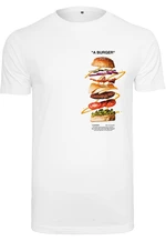 Burger Tee bílé