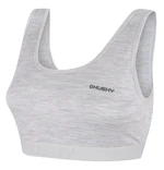 Merino thermal underwear HUSKY Mebra L light grey bra