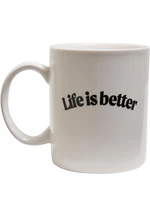 Life is a better cup white