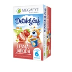 MEGAFYT Detský ovocný čaj lesná jahoda 20 x 2 g