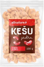 Allnature Kešu v mede a chilli 100g