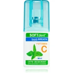 SOFTdent Fresh Mint ústní voda pro dlouhotrvající svěží dech 20 ml