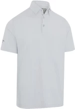 Callaway Classic Jacquard Mens Polo Gray Dawn M Polo-Shirt