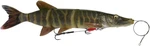 Savage gear gumová nástraha 4d line thru pike striped pike-25 cm 110 g