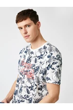 Koton Leaf Printed T-Shirt