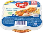 HAMI masozeleninový talířek Zeleninové ratatouille s mořskou rybou, 12+ 230 g