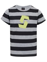 Black and gray boys' striped T-shirt SAM 73 Stanley