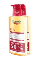 EUCERIN pH5 Sprchový olej promobalenie 2 x 400 ml