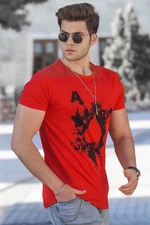 Madmext Red Men's T-Shirt 5061