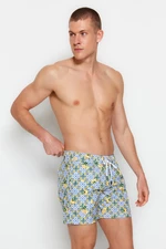 Trendyol Multicolored Men's Standard Size Swim Shorts