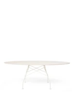 Masă de grădină GLOSSY OVAL, mai multe variante - Kartell Culoare: alb/alb