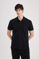 DEFACTO New Regular Fit Pique Polo T-Shirt