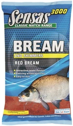 Sensas kŕmenie 3000 uk super bream red (cajn červený) 1 kg