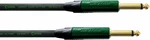 Cordial CRI 6 PP Negro-Verde 6 m Recto - Recto Cable de instrumento