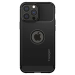 Kryt na mobil Spigen Rugged Armor na Apple iPhone 13 Pro (ACS03257) čierny zadný kryt na mobil • na Apple iPhone 13 Pro • technológia Air Cushion™ • v