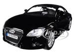 Audi TT Coupe Black 1/24 Diecast Model Car by Motormax