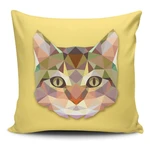 Obliečka na vankúš s prímesou bavlny Cushion Love Cat, 45 × 45 cm