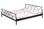 Posteľ 180x200 BED-1907 BK