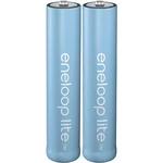 Panasonic eneloop Lite HR03 mikrotužkový akumulátor typu AAA  Ni-MH 550 mAh 1.2 V 2 ks