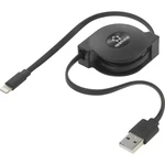 Renkforce #####USB-Kabel USB 2.0 #####USB-A Stecker, #####Apple Lightning Stecker  80.00 cm čierna