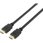 SpeaKa Professional HDMI prepojovací kábel #####HDMI-A Stecker, #####HDMI-A Stecker 5.00 m čierna SP-7870704 audio retur