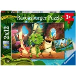 Ravensburger puzzle Gigantosaurus 2x12 dílků