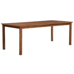 Garden Table 78.7"x39.4"x29.1" Solid Acacia Wood