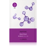 The Saem Bio Solution Peptide plátenná maska pre intenzívne vypnutie a rozjasnenie pleti 20 g