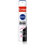 NIVEA Black & White Invisible Clear antiperspirant v spreji pre ženy 200 ml