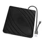 USB3.0 Type-C External CD DVD Optical Drive High Speed Data Transfer External DVD-RW Player External Burner Writer Rewri