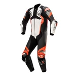 Jednodílná moto kombinéza Alpinestars Atem 4 bílá/černá/červená fluo/šedá  bílá/černá/červená fluo/šedá  48