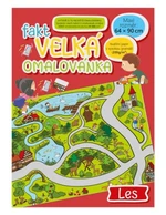 Fakt velká omalovánka Les