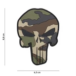 Nášivka Punisher 101INC® – French Camo (Farba: French Camo)