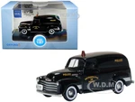 1950 Chevrolet Panel Van Black "Metropolitan 13 Police" (Washington D.C.) 1/87 (HO) Scale Diecast Model Car by Oxford Diecast