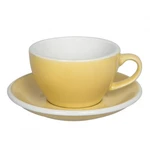 Cappuccino-Tasse mit Untertasse Loveramics „Egg Butter“, 200 ml