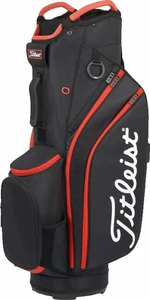 Titleist Cart 14 Black/Black/Red Torba golfowa