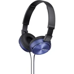 Sony MDR-ZX310   slúchadlá On Ear na ušiach zložiteľná modrá