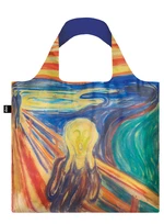 Skládací nákupní taška LOQI EDVARD MUNCH The Scream