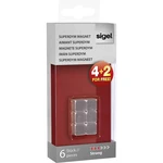 Sigel magnet SuperDym C5 Strong Cube-Design (š x v x h) 10 x 10 x 10 mm kocky strieborná 6 ks GL192