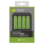 Töltő tölthető elemekhez, GP PB570 + 4x Recyko AA 2700mAh