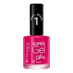 Rimmel London Super Gel By Kate STEP1 12 ml lak na nechty pre ženy 024 Red Ginger