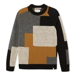 Peregrine Vlnený sveter Peregrine Patchwork Merino Wool Sweater - 42 (L)