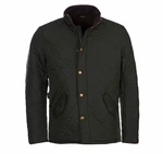 Barbour Prešívaná bunda Barbour Powell - olivová (voľný strih)