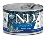 N&amp;D Ocean Mini Adult Trout/Salmon - 140g