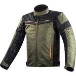 Pánská moto bunda LS2 Shadow Man Khaki Black  khaki-černá  L