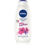 Nivea Care & Relax pena do kúpeľa a sprchový gél 2v1 750 ml