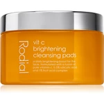 Rodial Vit C Brightening Cleansing Pads čistiace tampóny s vitamínom C 50 ks