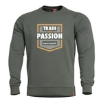 Mikina Hawk Train Your Passion PENTAGON® – Zelená (Barva: Zelená, Velikost: XXL)